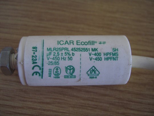 2.5 uf Capacitor