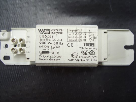 36 watt Ballasts