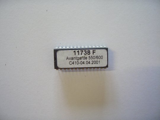 Ergoline 550/600 Avantgarde Eprom