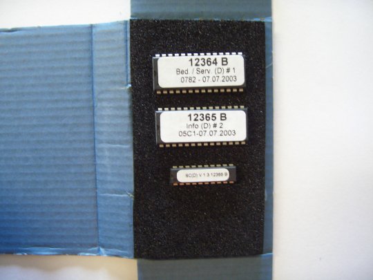 Ergoline Language Chip Set. - German.